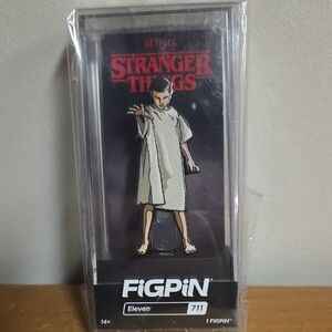 Stranger Things Eleven FiGPiN Action Figure - White